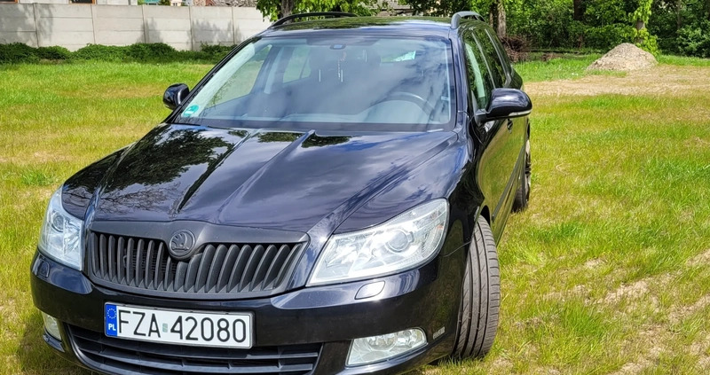 Skoda Octavia cena 37200 przebieg: 124999, rok produkcji 2012 z Jasień małe 211